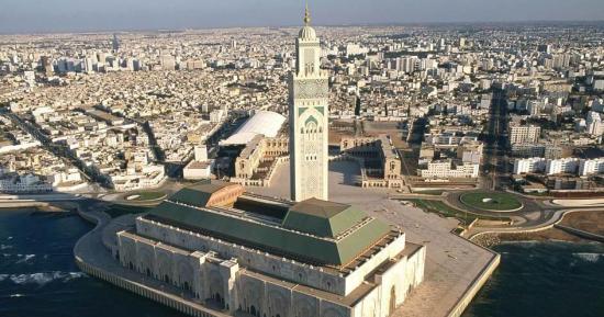 مسجد الحسن الثاني بالدار البيضاء