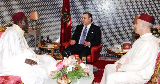 أمير المؤمنين يستقبل الأمين العام لرابطة علماء المغرب والسنغال