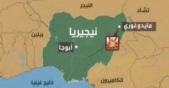 خريطة نيجيريا