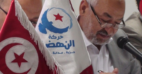 راشد الغنوشي رئيس حركة النهضة التونسية