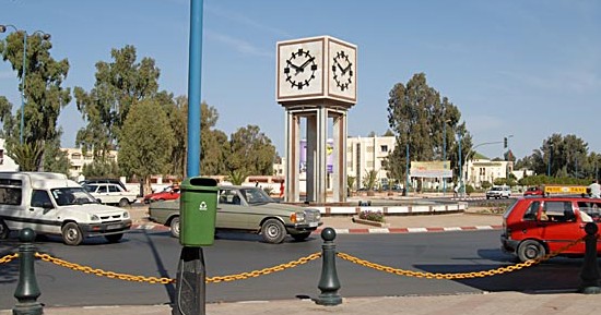منظر من وسط مدينة خريبكة