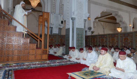 أمير المؤمنين يؤدي صلاة الجمعة بمسجد العتيبة بالرباط (map)