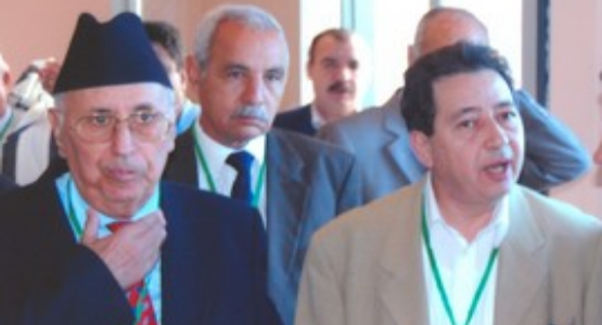 شيخ الطريقة العلاوية الجزائرية في الاحتفال السنوي لموسم 2012