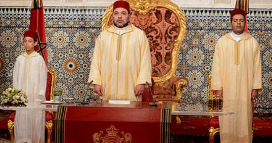 أمير المومنين يلقي الخطاب الملكي