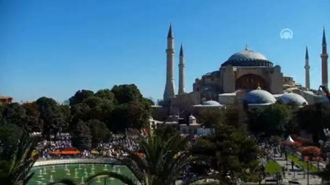نوبة قلبية تنهي حياة مؤذن مسجد آيا صوفيا