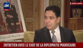 بوريطة في حوار مع i24news.. الدفاع عن القضية الفلسطينية لا يتعارض مع علاقات التطبيع