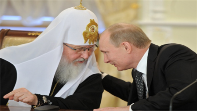 الكنيسة الأرثوذكسية تدعو أتباعها لدعم الحرب على أوكرانيا