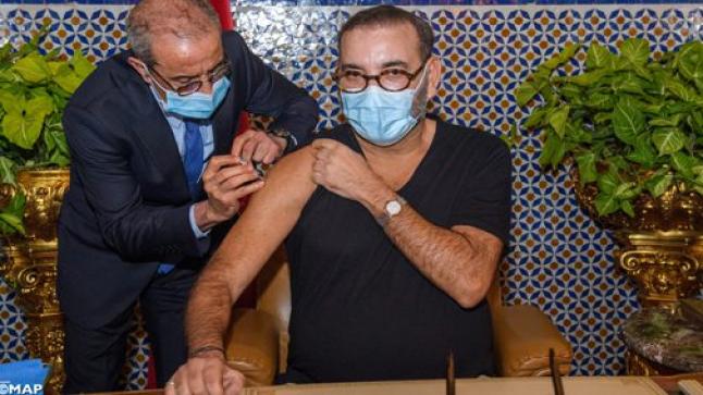 الملك محمد السادس يطلق الحملة الوطنية للتلقيح ضد فيروس كوفيد-19