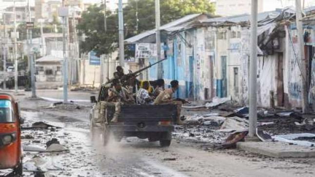 القوات الصومالية تنهي هجوما إرهابيا على فندق في مقديشو